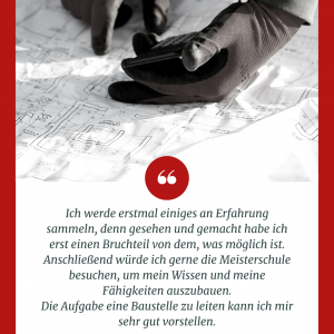 Interview mit unserem Auszubildenden Daniel