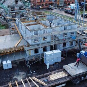 Neubau von einem Einfamilienhaus im Baugebiet Baaken, Werne