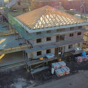 Neubau von einem Einfamilienhaus im Baugebiet Baaken, Werne