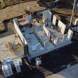 Neubau von einem Einfamilienhaus im Baugebiet Baaken, Werne