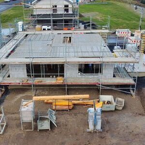 Neubau von einem Einfamilienhaus im Baugebiet Baaken, Werne