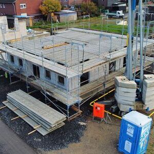 Neubau von einem Einfamilienhaus im Baugebiet Baaken, Werne