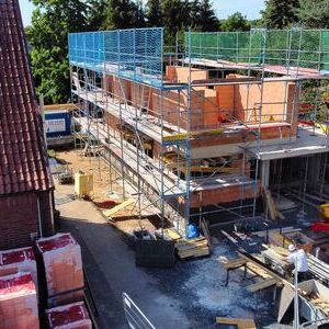 Neubau eines Einfamilienhauses mit Keller in Rünthe