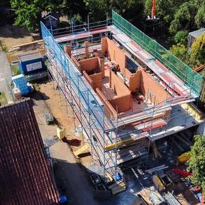 Neubau eines Einfamilienhauses mit Keller in Rünthe