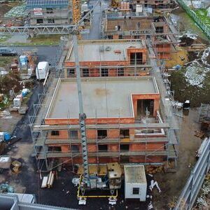 Neubau von drei Zweifamilienhäusern im Baugebiet Baaken, Werne